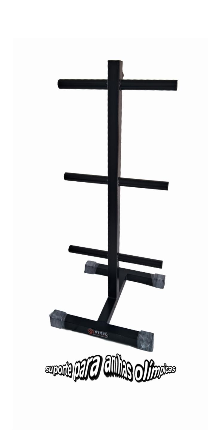 suporte para anilhas olímpicas